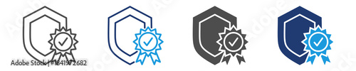 reliability icon set multiple style
