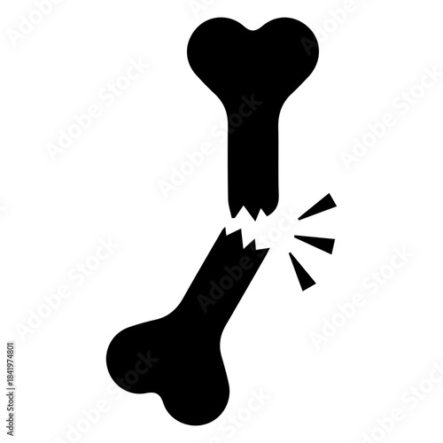 Bone Fracture Icon