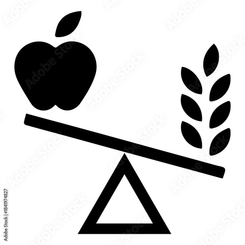 Food Balance Scale Icon