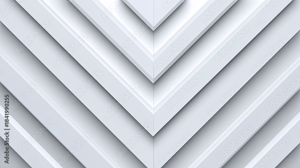 Fototapeta premium Geometric chevron pattern creates a modern abstract background design.