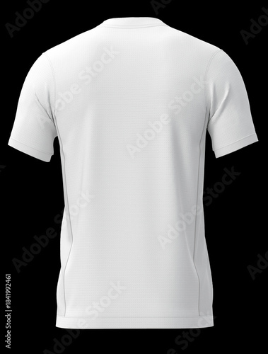 Foto v neck football jersey mock up