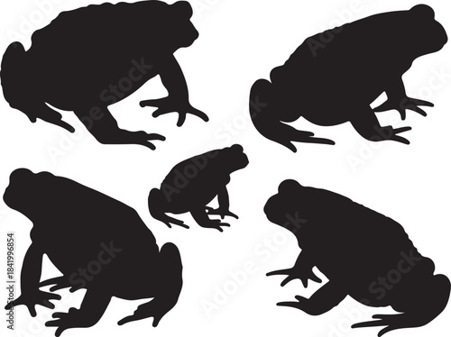 Toad Silhouettes