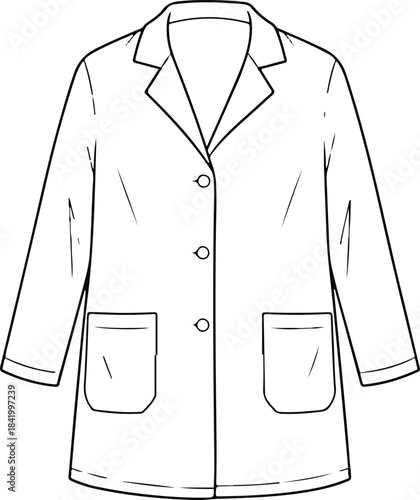 Vector illustration of a shirt clothing fashion design