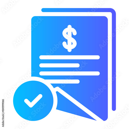 loan gradient icon