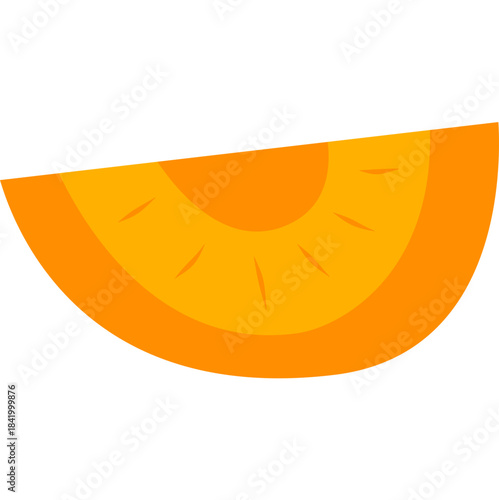 Sliced carrot