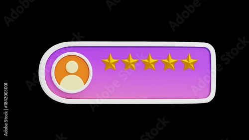 3D Testimonial | Alpha Channel