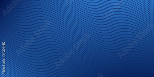 Blue modern lines abstract blue abstract background with a soft curve and smooth vector