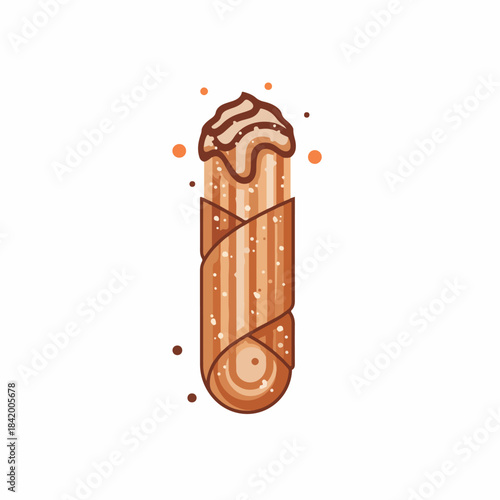 Indulgent Churro Delight: A Sweet, Crispy Treat for Festive Celebrations & Menu Designs