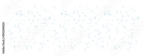 Light Transparent Bubbles for Fresh Clean Design”