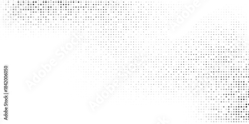 Art dot mesh halftone gradient texture. Vanishing polka dot vector simple