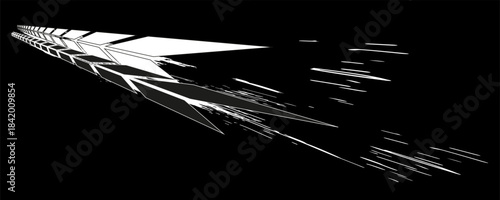 Grunge circle tire track, wheel braking mark. Truck, car or motorcycle tread pattern silhouettes. Auto race, motorsport, speed racing design element. Vector illustration