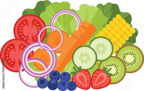 fruit and vegetables