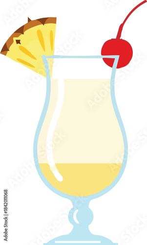 cocktail with lemon and lime