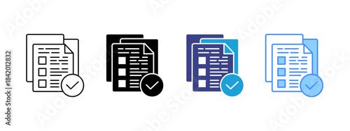 Resolved  icon set multiple style collection