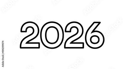 Abstract numerical arrangement with circled and squared numbered elements