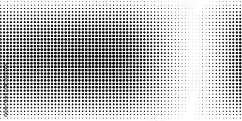 PrintBasic halftone dots effect in black and white color. Halftone effect. Dot halftone. Black white halftone. dots background