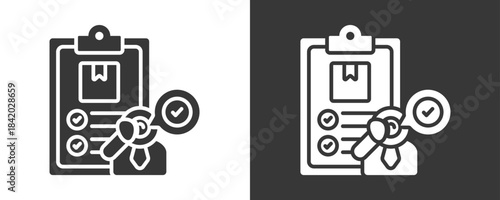 Minimum Viable Product Icon Set Vector Collection Isolated In Black And White