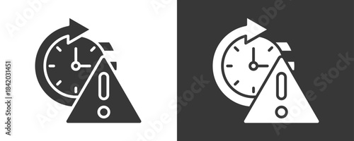 Incident Response Icon Set Vector Collection Isolated In Black And White