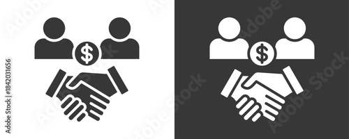 Engagement Icon Set Vector Collection Isolated In Black And White