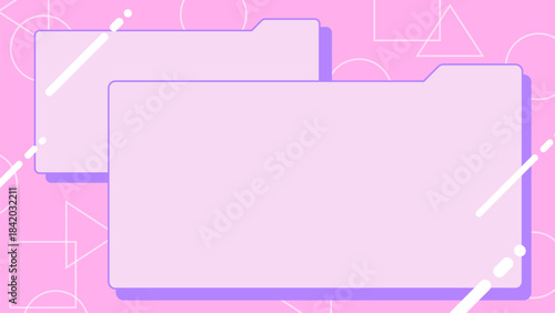 パステル調ファイル背景【16:9素材シリーズ】