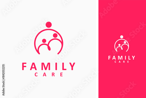 Family care logo symbol icon design