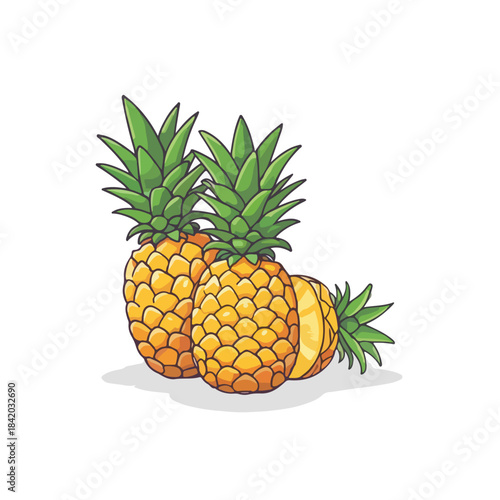 Fresh pineapple