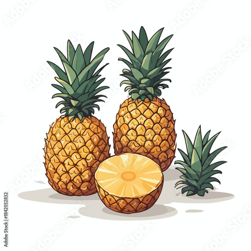 Fresh pineapple