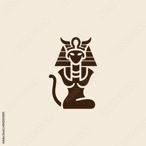 Goddess Bastet Logo