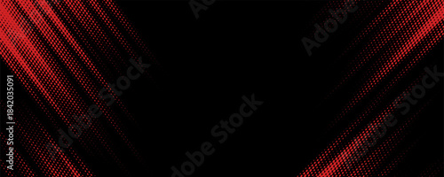 Halftone dots red and blue color pattern gradient grunge texture background. Dot pop art comic sport style vector illustration. modern background