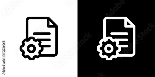 書類・設定のアイコン