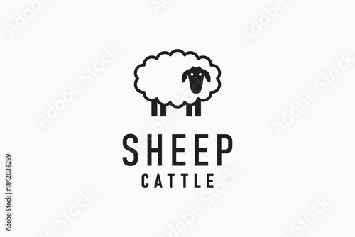 Sheep logo symbol icon design