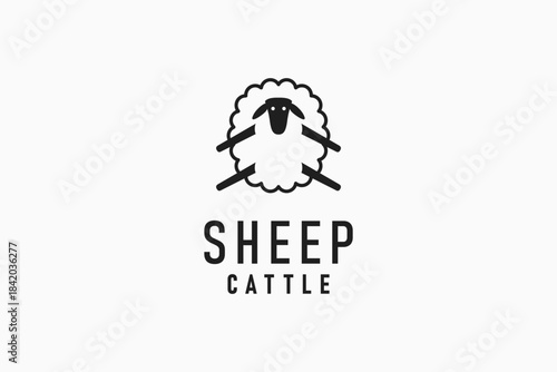 Sheep logo symbol icon design