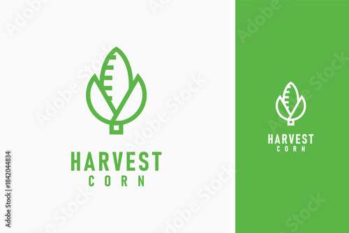 Corn logo symbol icon design