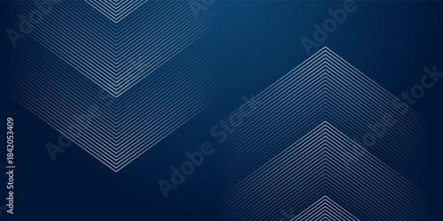 Light Blue vector cover with straight stripes. Smart design for business ads. Vector Abstract, science, futuristic, energy technology concept. straight line design