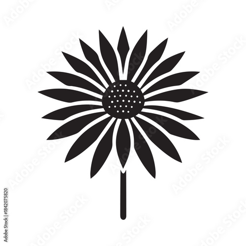 Coneflower Icon Vector Illustration
