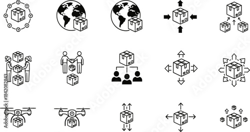 Conceptual representation of a vector file format, symbolizing digital media, design assets, and creative technology in modern computer graphics and software development.