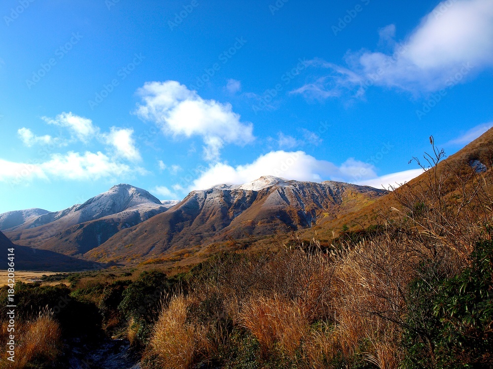 Fototapeta premium Mt.Kuju view