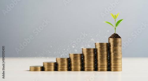 Professional financial growth and investment success with wealth creation strategies, economic market insights, and profitable business opportunities for investors