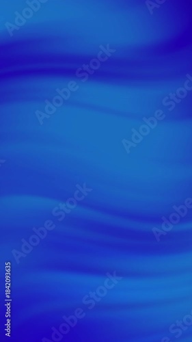 Abstract blue waves flowing smoothly, creating a calming background for design projects