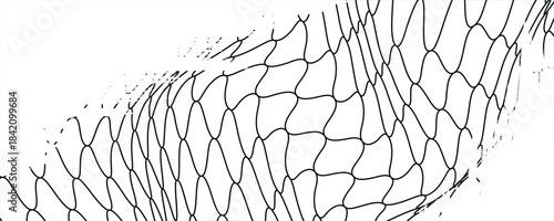 Mesh texture for fishing nets black. Grunge white abstract. illustration eps 10.