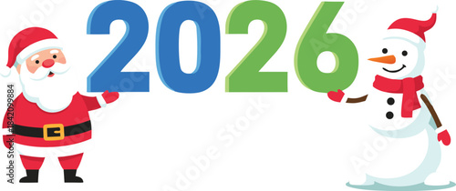 A colorful new year celebration illustration with red and blue alphabet letter and 3D number fridge magnets forming a happy 2014 sign