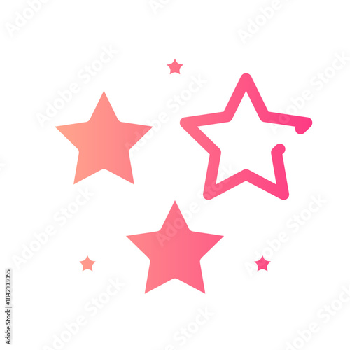 star gradient icon