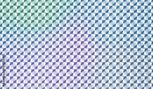 虹色のホログラム風なステッカー