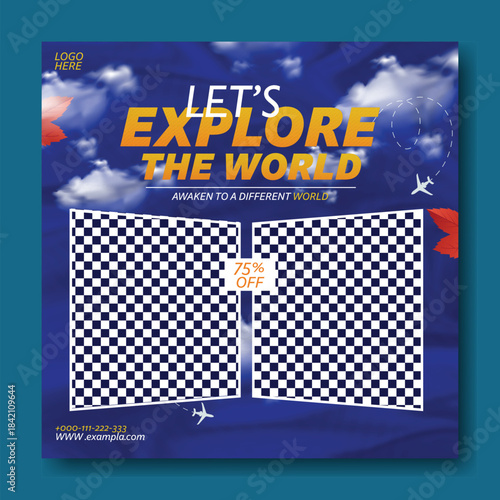 Let’s Explore the World.
Discover Your Next Destination.
Awaken to a Different World.
Explore More, Travel More.
Adventure Awaits You.
Find Your Dream Getaway.