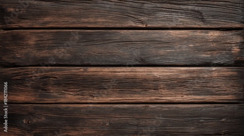 Wallpaper Mural Ancient wooden planks with visible texture, showcasing natural grain patterns and weathered surface details. Torontodigital.ca