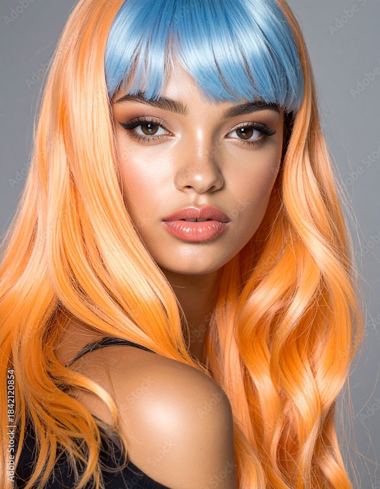 Fototapeta premium hair color