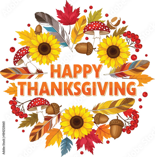 vector illustration of a floral background