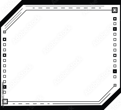 Solid Black Digital HID Interface