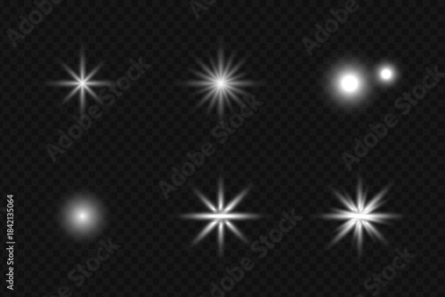 Collection of Bright Light Flares