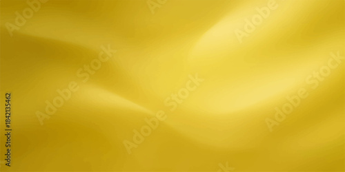 Golden yellow silk abstract background texture with soft wave cloth pattern